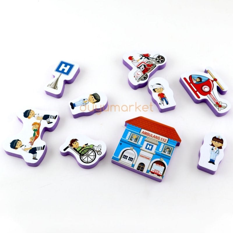 Konuşan Mini Play Set Hastane