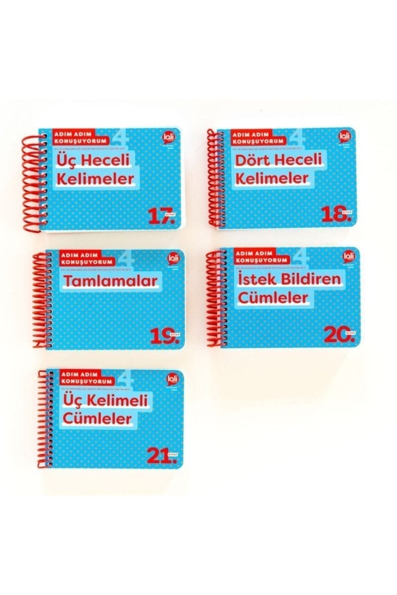 Lali Adım Adım Konuşuyorum Terapi Seti ( Tam Set 1-2-3-4 )