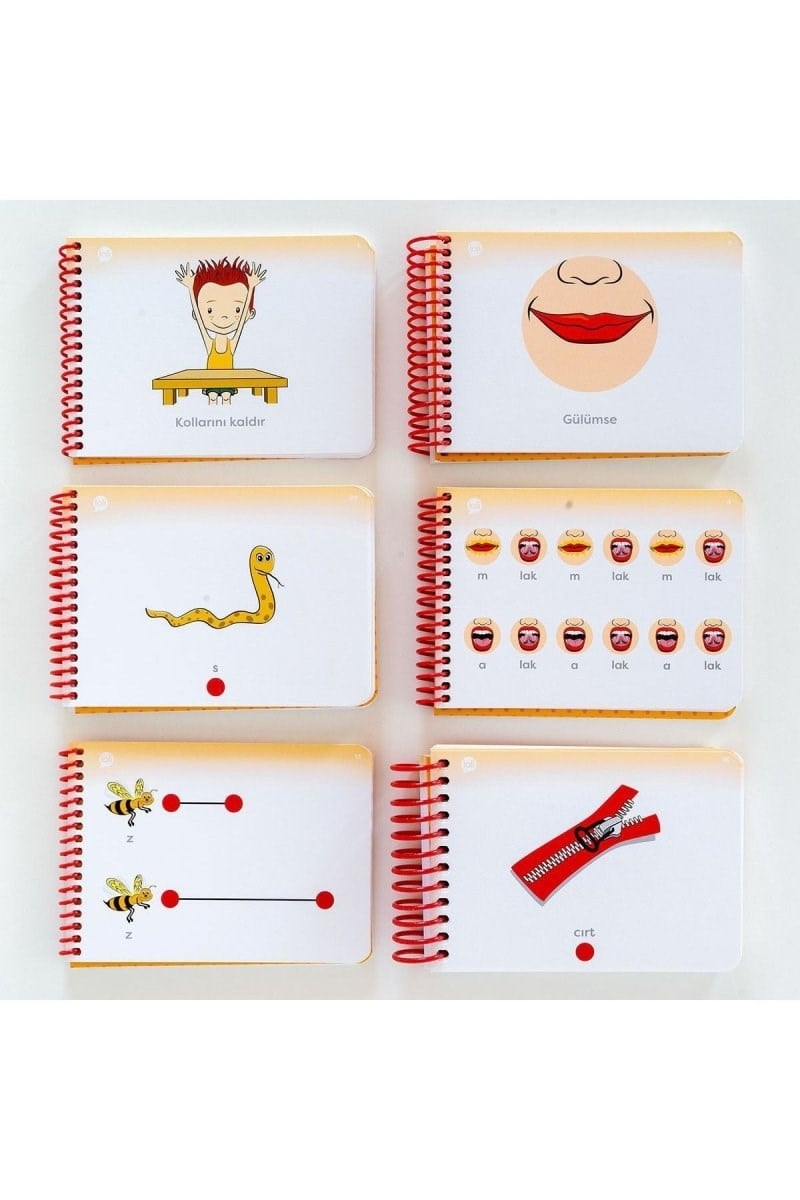 Lali Adım Adım Konuşuyorum Terapi Seti ( Tam Set 1-2-3-4 )