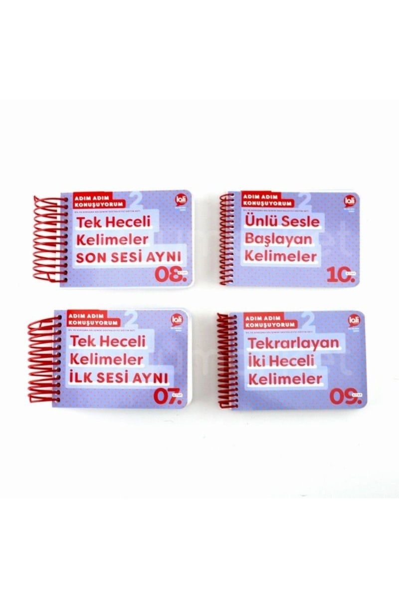 Lali Adım Adım Konuşuyorum Terapi Seti ( Tam Set 1-2-3-4 )