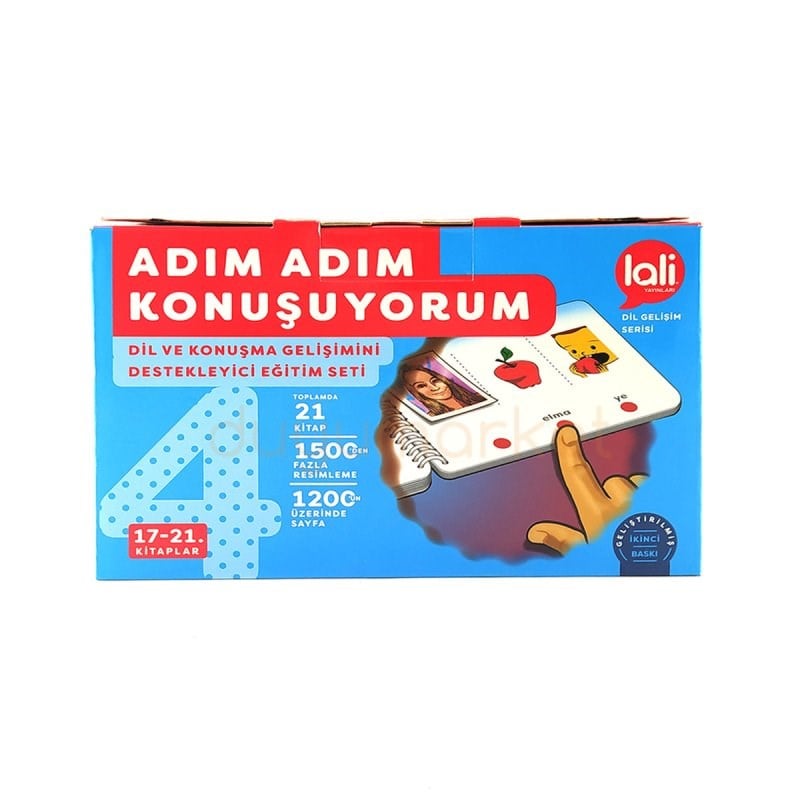 Lali Yayınları Adım Adım Konuşuyorum Terapi Seti - 4