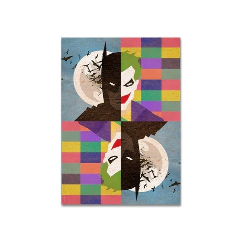 Mabbels Batman - Joker 500 Parça Puzzle