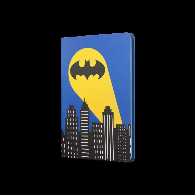 Mabbels Batman Sert Kapak Butik Defter - Çizgili