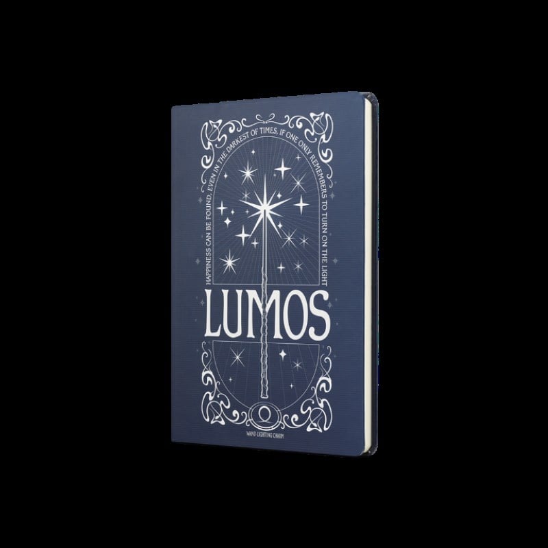 Mabbels Harry Potter Lumos Sert Kapak Butik Defter - Çizgili
