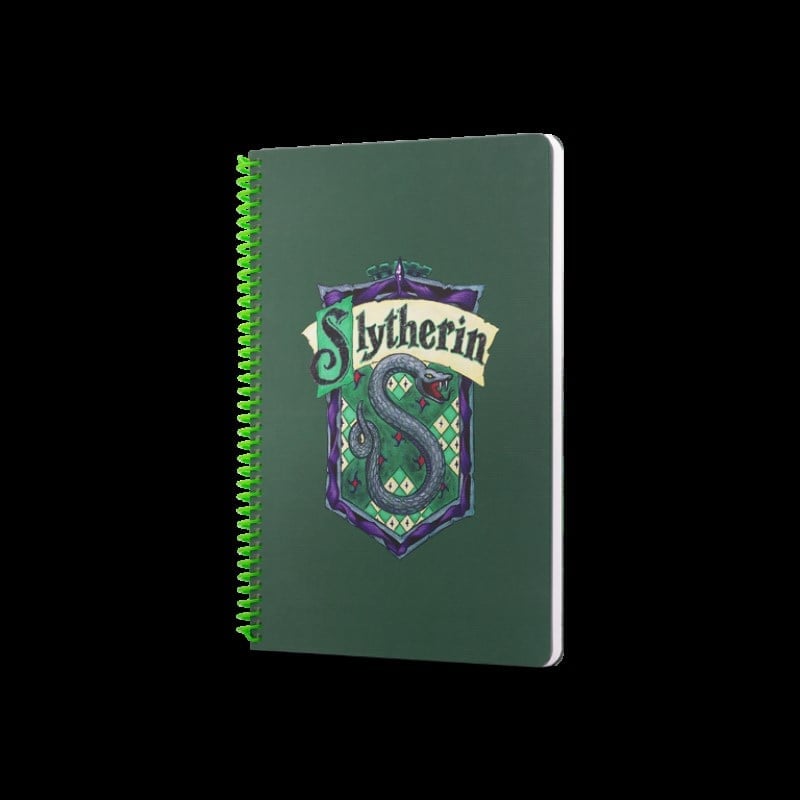 Mabbels Harry Potter Slytherin Spiralli Defter - Çizgili