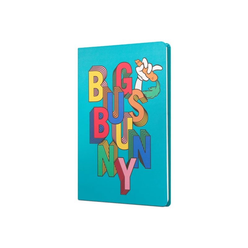 Mabbels Looney Tunes Bug Bunny Sert Kapak Butik Defter - Çizgisiz