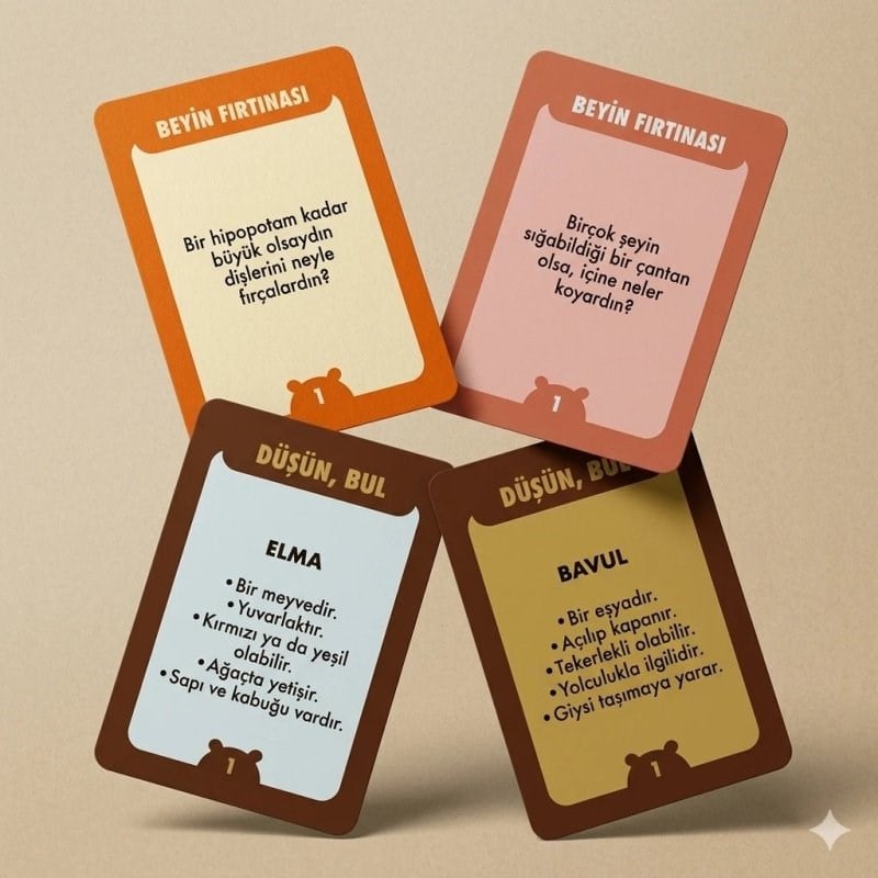 Mirket Yayınları Kapi Kart Oyunu