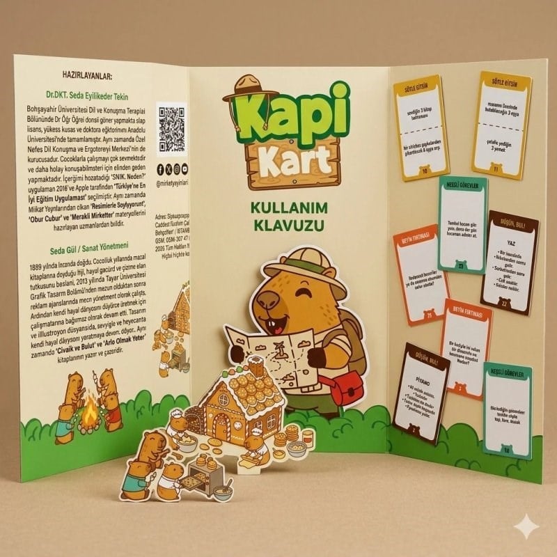 Mirket Yayınları Kapi Kart Oyunu