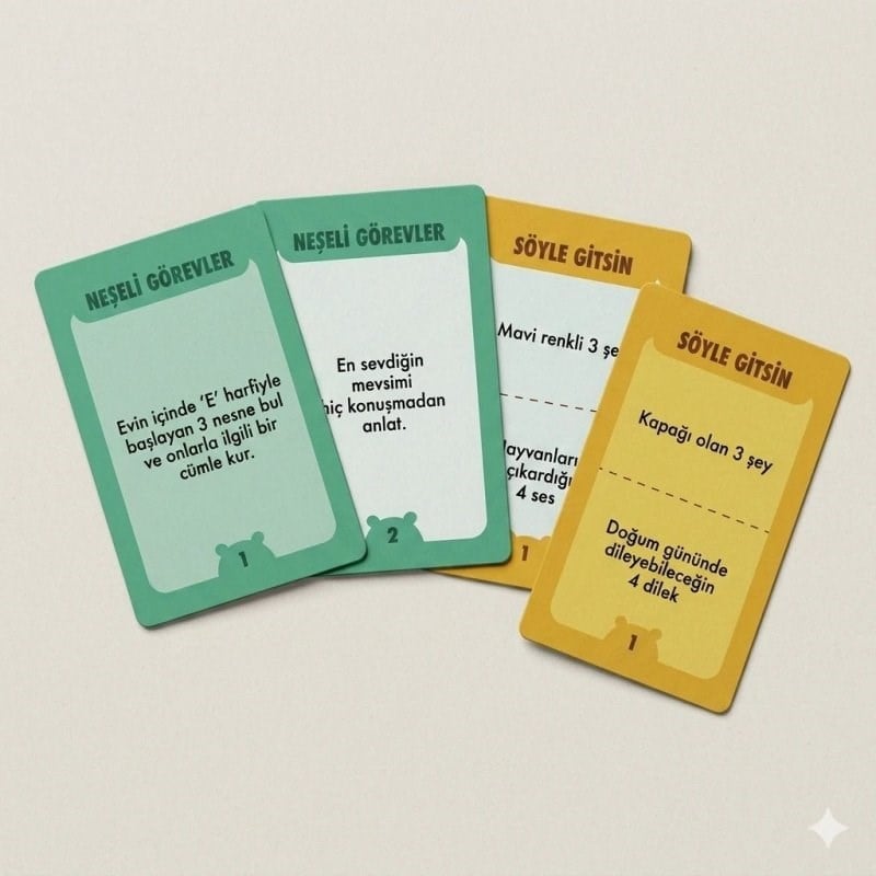 Mirket Yayınları Kapi Kart Oyunu
