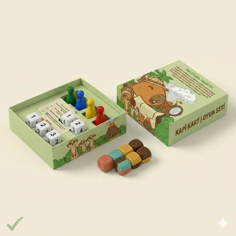 Mirket Yayınları Kapi Kart Oyunu
