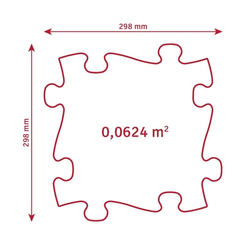 Muffik Ortopedik Duyu Matı - Huge 1 Set 026-1