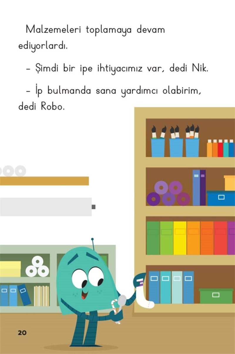 Nik Ve Robo 5n1k İle Kukla Gösterisi 6'lı Set