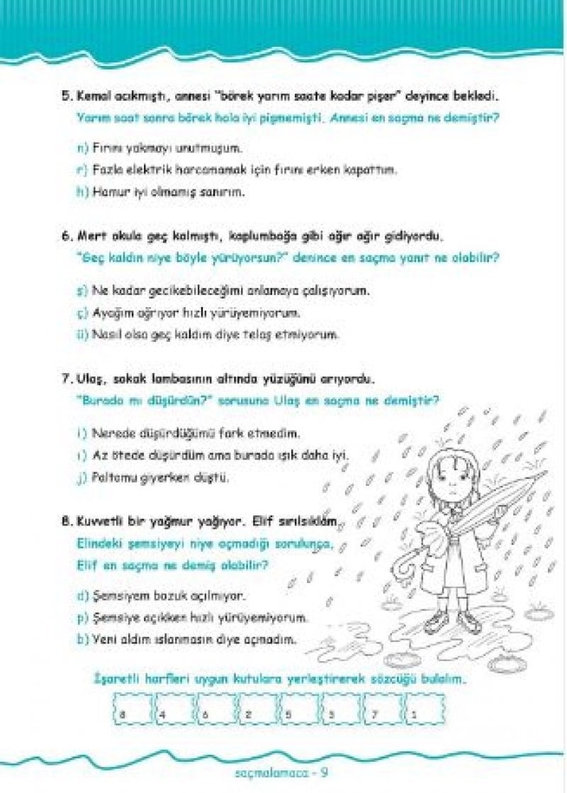 Penceresey Saçmalamaca - Düşünme Becerileri