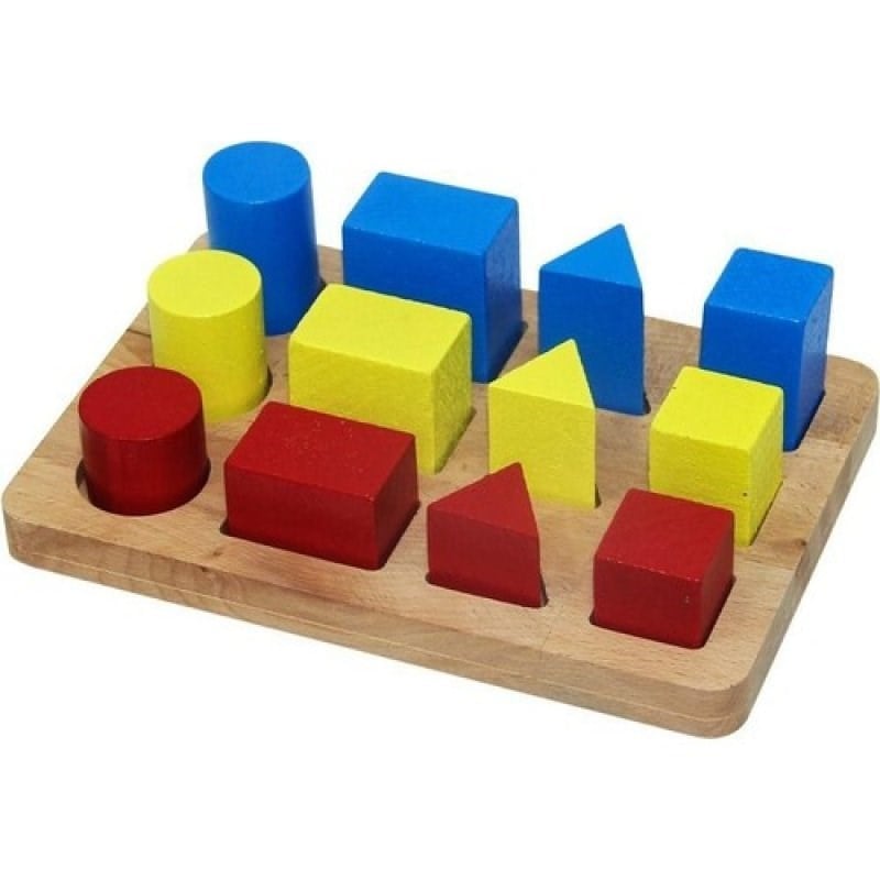 Playwood Ahşap Geometrik Büyükten Küçüğe Sıralama - 314