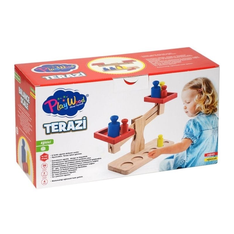 Playwood Ahşap Terazi Denge Oyunu