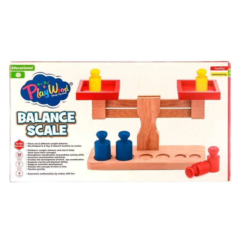 Playwood Ahşap Terazi Denge Oyunu