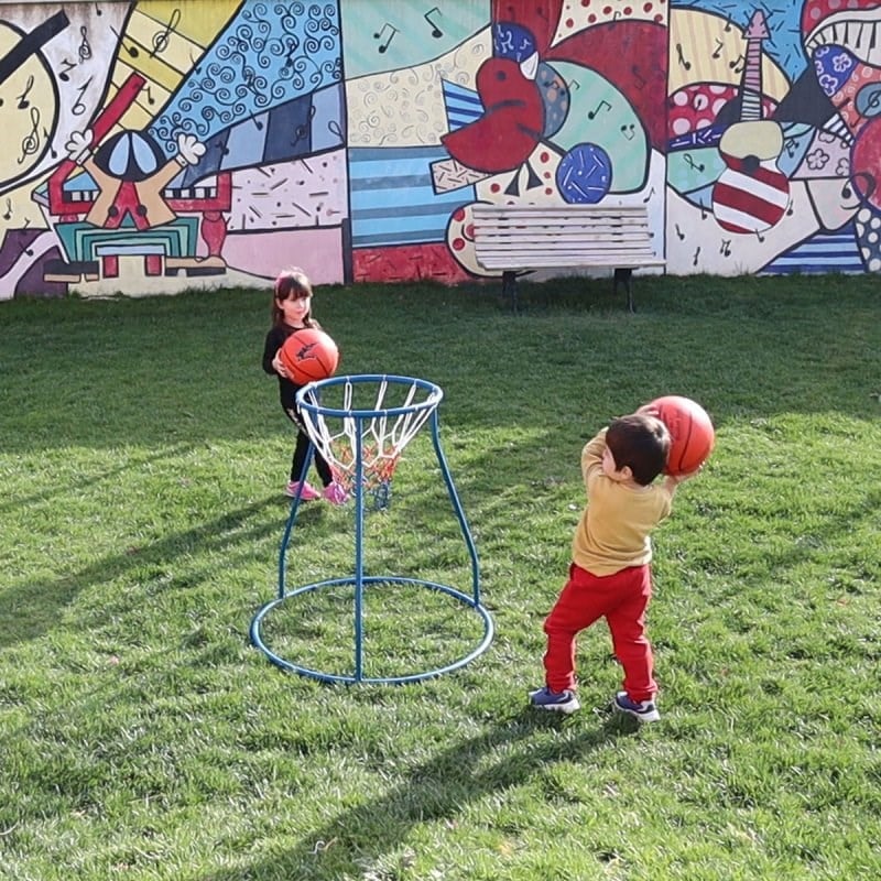 Portatif Metal Basketbol Seti