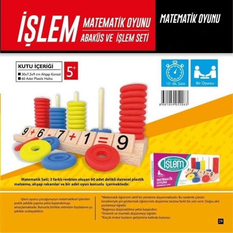 Redka İşlem Matematik Oyunu