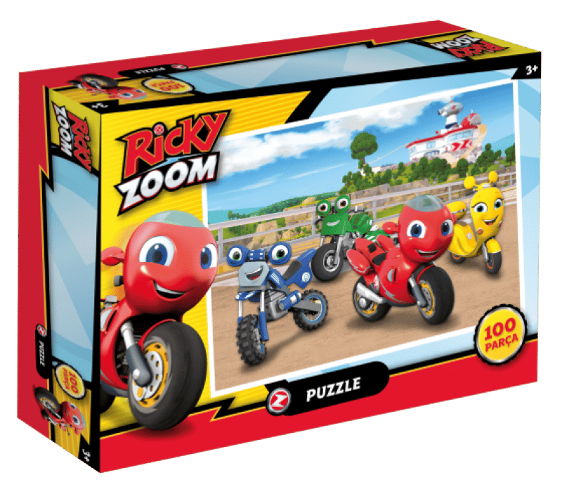 Ricky Zoom - 100 Parça Puzzle