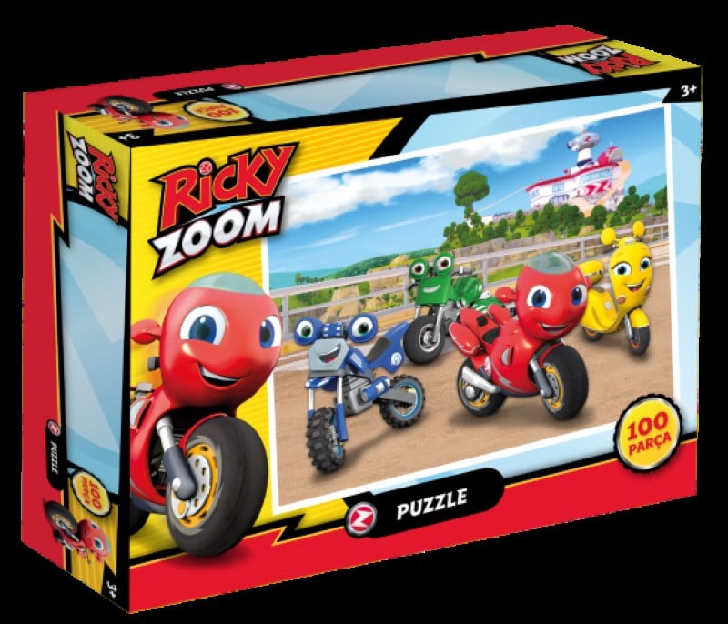 Ricky Zoom - 100 Parça Puzzle