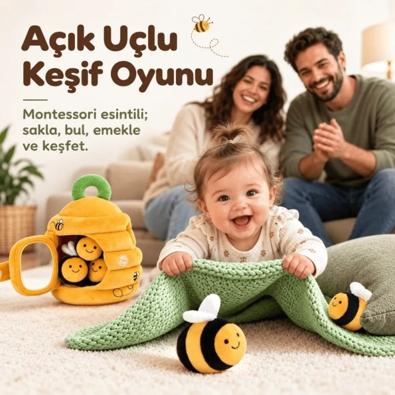 Robokids Arı Kovanı Duyusal Oyun Seti