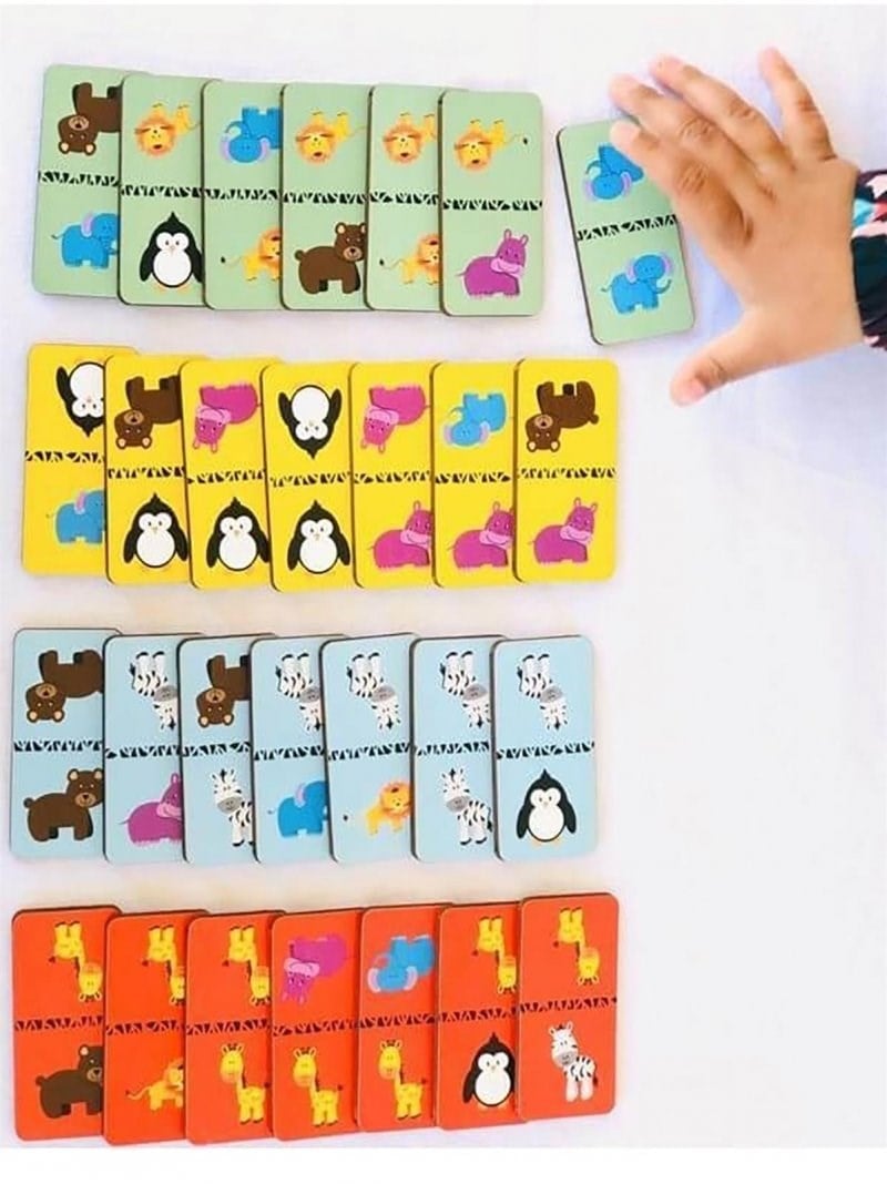 Rossie Ahşap Eşleştirme Oyunu - Domino