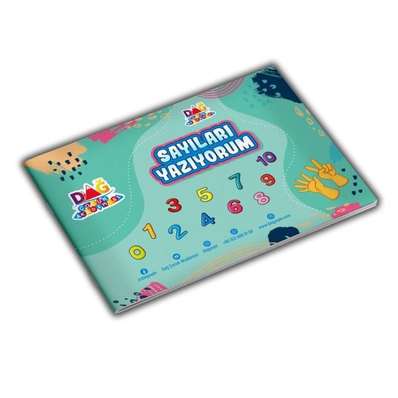 Saymayı Öğren Sayıları Yaz Kitap Seti