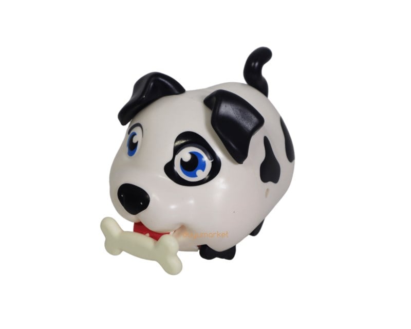 Sesli Sevimli Köpek Ve Eğlenceli Tekne Set - Siyah