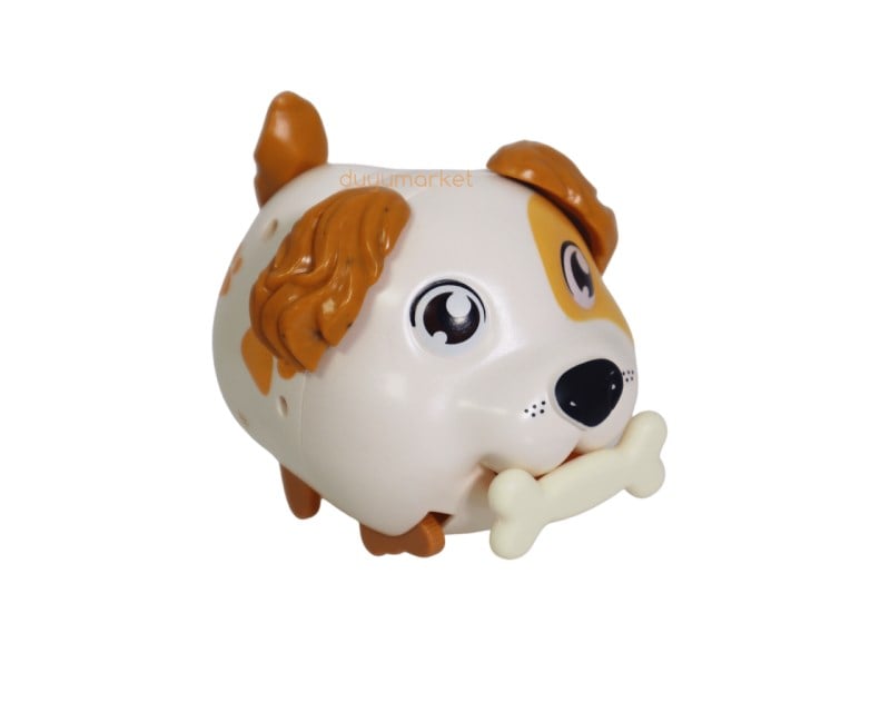 Sesli Sevimli Köpek Ve Eğlenceli Tekne Set - Sarı