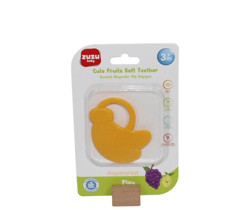 Sevimli Meyveler Yumuşak Diş Kaşıyıcı (4101)