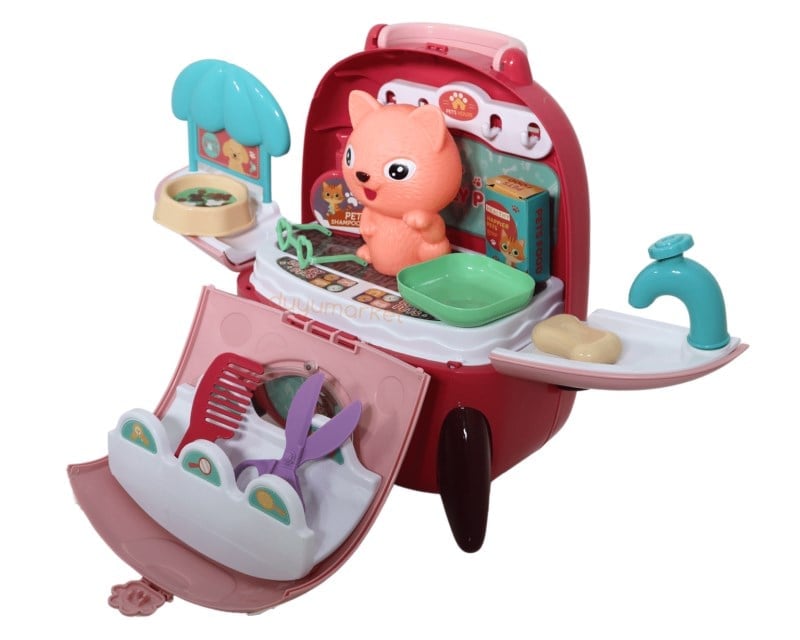 Sırt Çantalı Pets House - Pembe - Cat