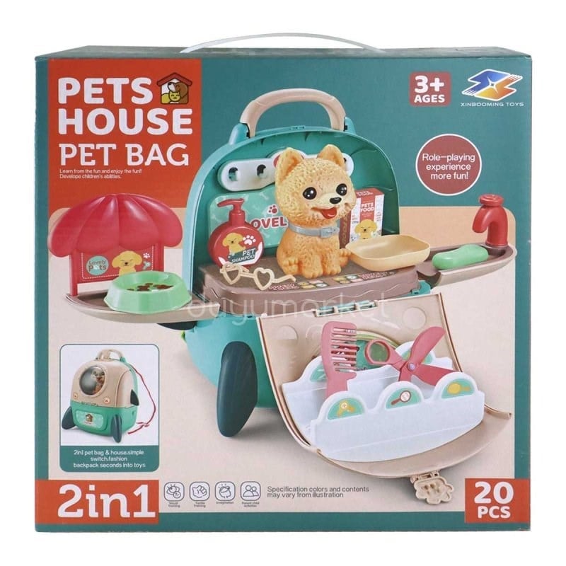 Sırt Çantalı Pets House - Pembe - Cat