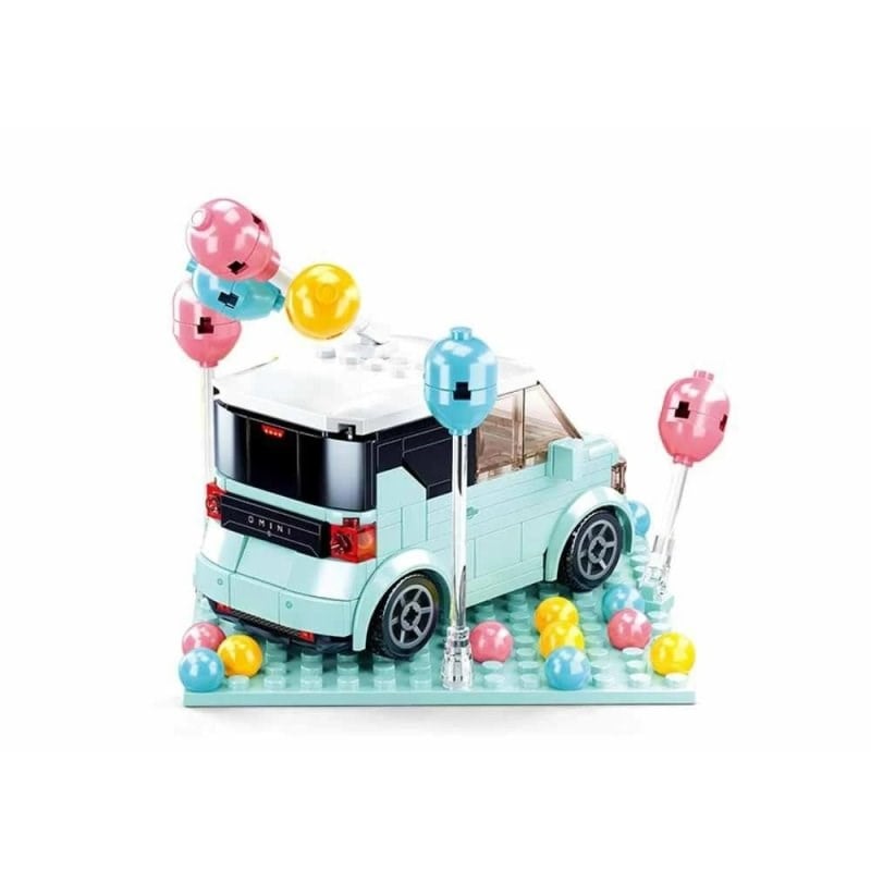 Sluban Mini Handcraft Party Car Mavi