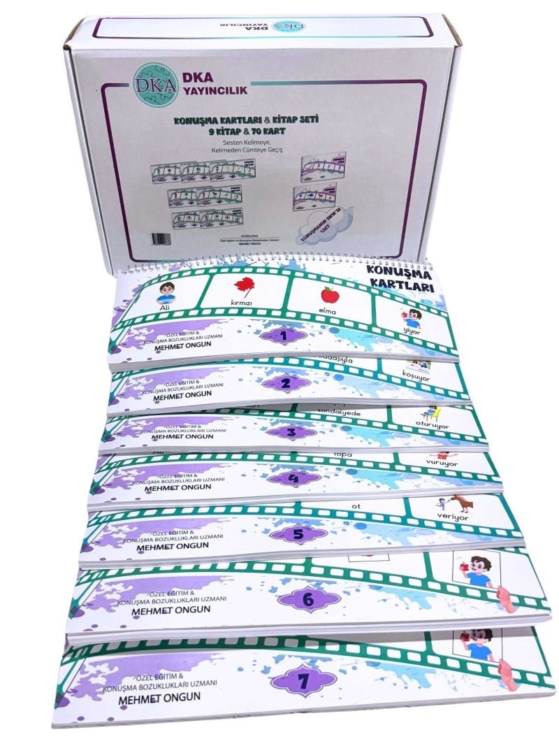 Speech Academy 5n1k’sı Dil Ve Konuşma Terapisi İletişim Becerileri Tam Set (1.set Ve 2. Set )