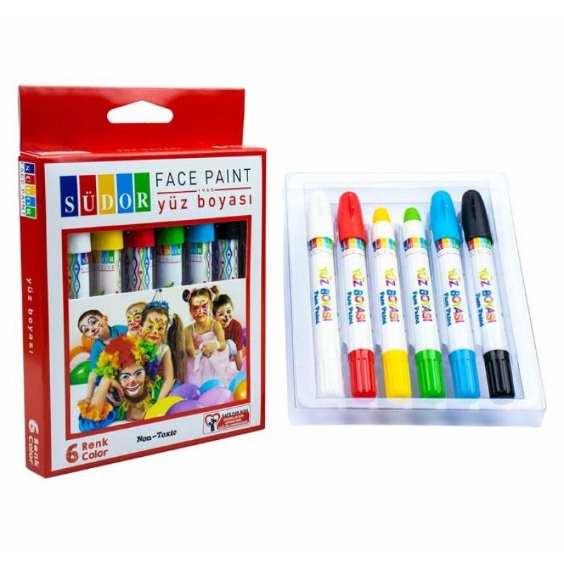Südor Yüz Boyası 6 Renk