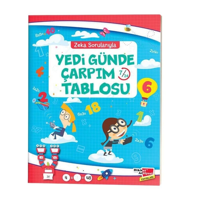 Süper Dahiler 7 Günde Çarpım Tablosu Seti