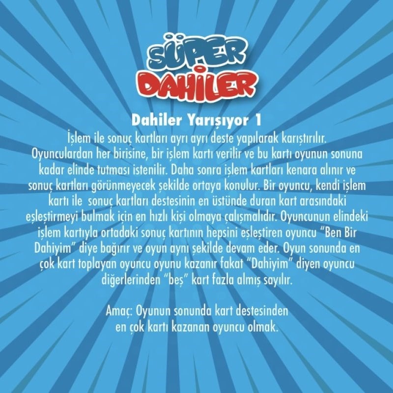 Süper Dahiler Çarpım Tablosu (2x'den 5x'e)