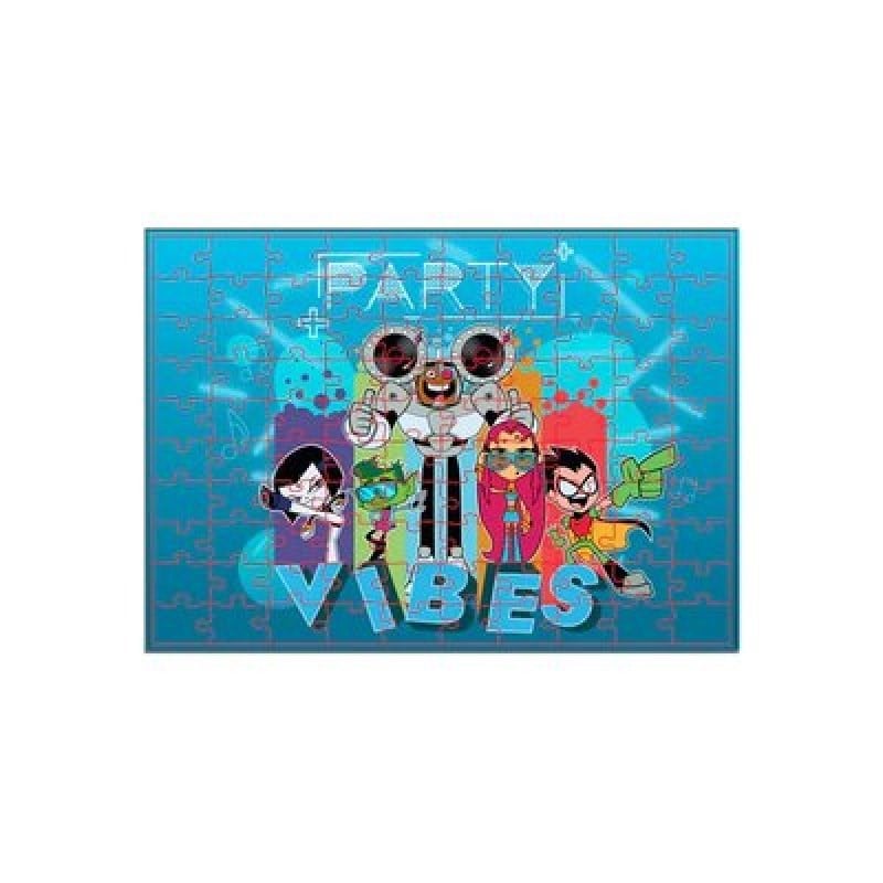 Teen Titans Party Vibes 100 Parça Puzzle