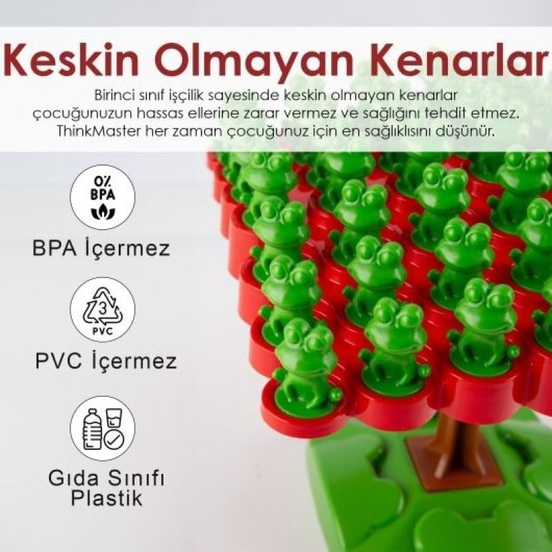 Thinkmaster Kurbağa Denge Ağacı