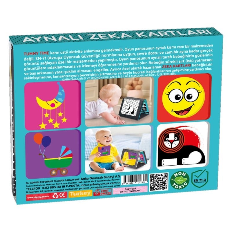 Tummy Time - Aynalı Zeka Kartları