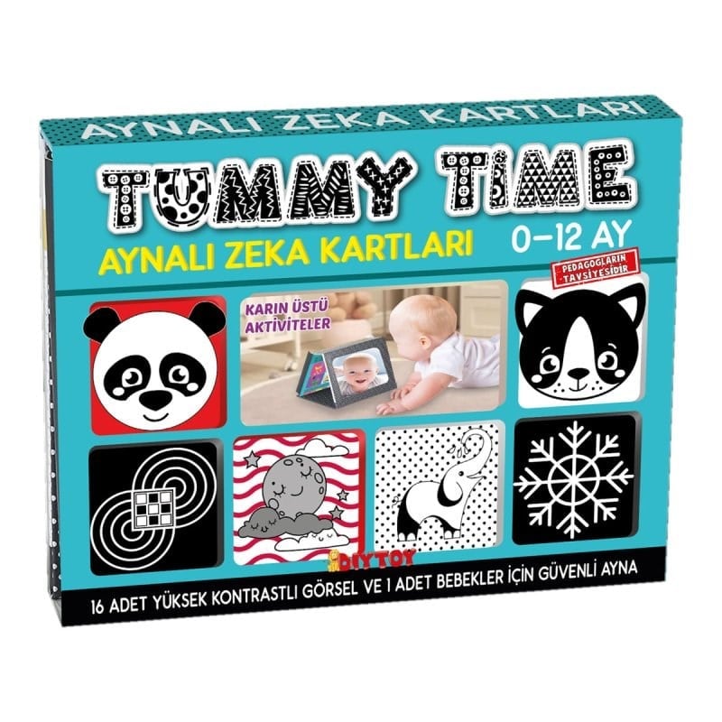 Tummy Time - Aynalı Zeka Kartları