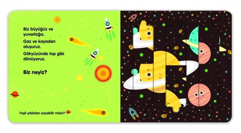 Uzaya Yolculuk - Hareketli Kitap