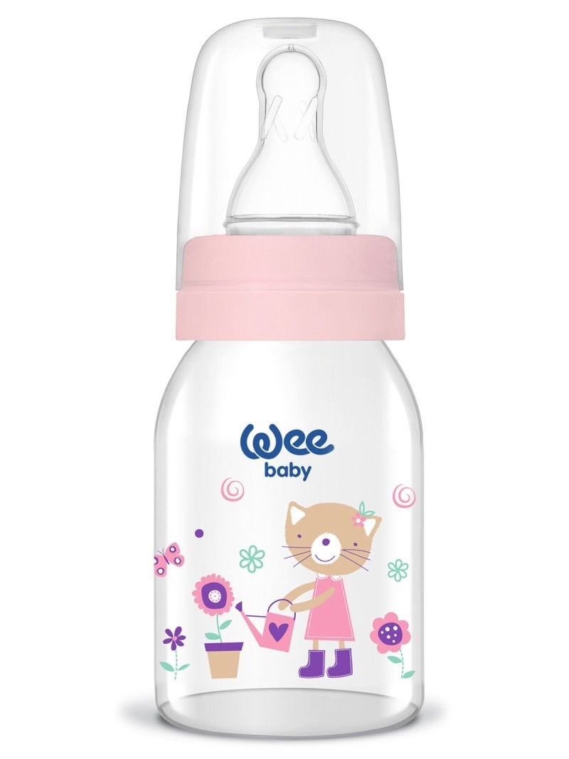 Wee Baby Cam Biberon 125 Ml Pembe