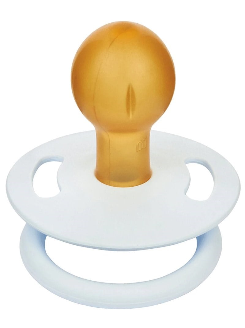 Wee Baby Pure Yuvarlak Uçlu Kauçuk Emzik No:1 - Mavi