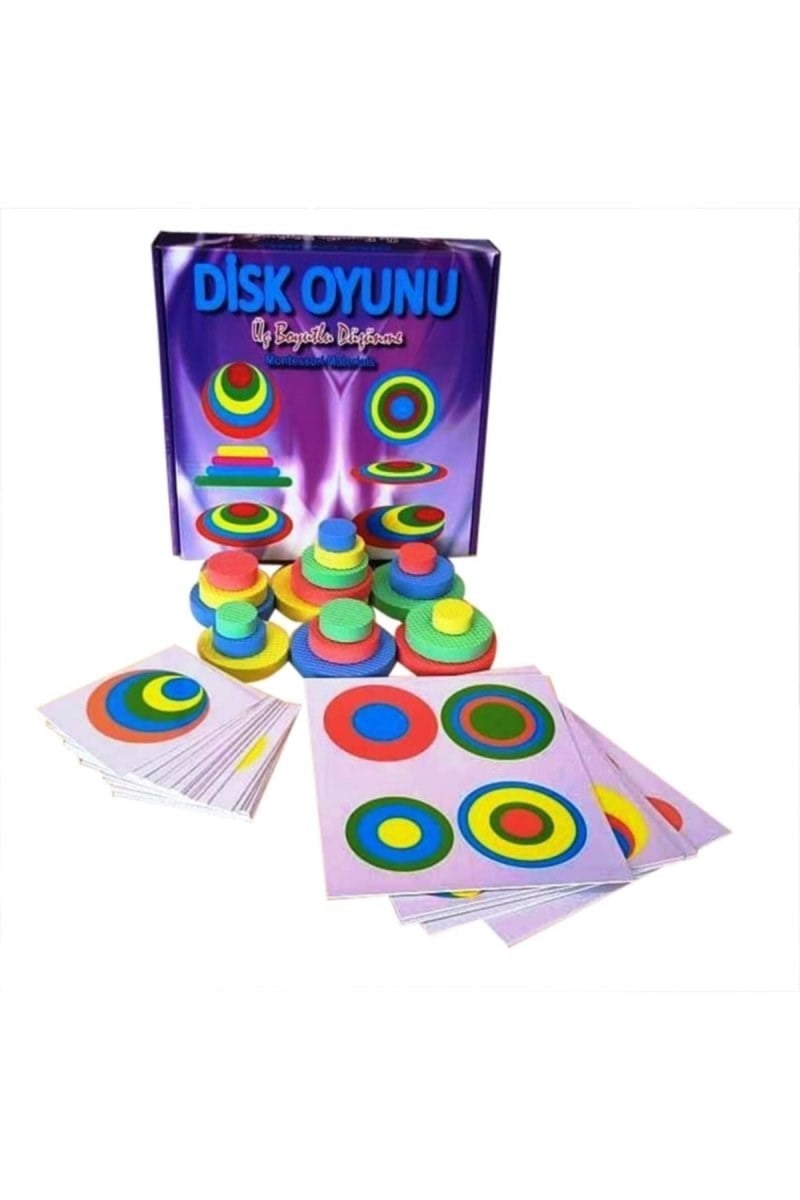 Yuka Disk Oyunu (Üç Boyutlu Düşünme Oyunu)