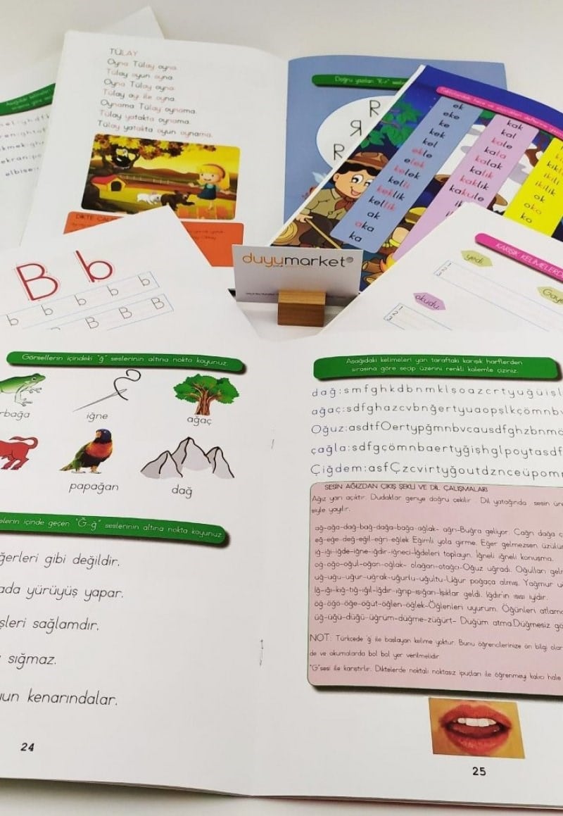 Yuka Hızlı Okuma Yazma Seti ( Özel Öğrenme Güçlüğü, Disleksi Ve Fonolojik Farkındalığa Yardımcı )