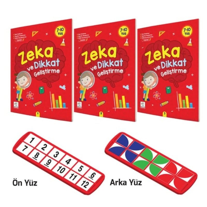 Yükselen Zeka 7-10 Yaş Zeka Ve Dikkat Geliştirme Seti