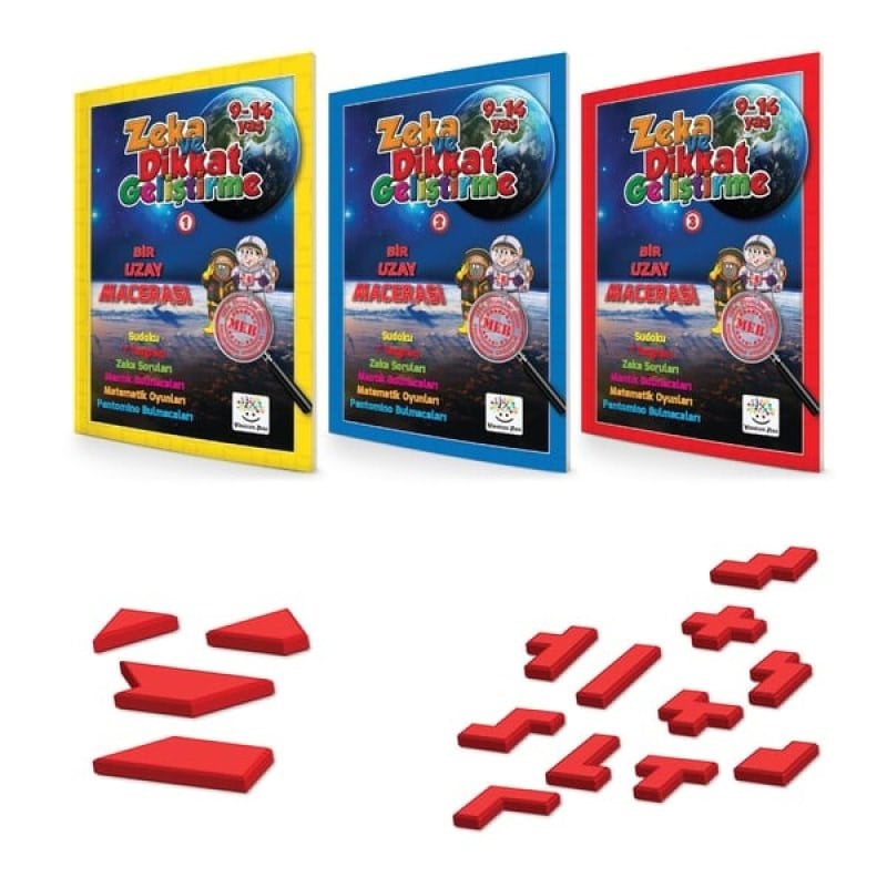 Yükselen Zeka 9-14 Yaş Zeka Ve Dikkat Geliştirme Seti