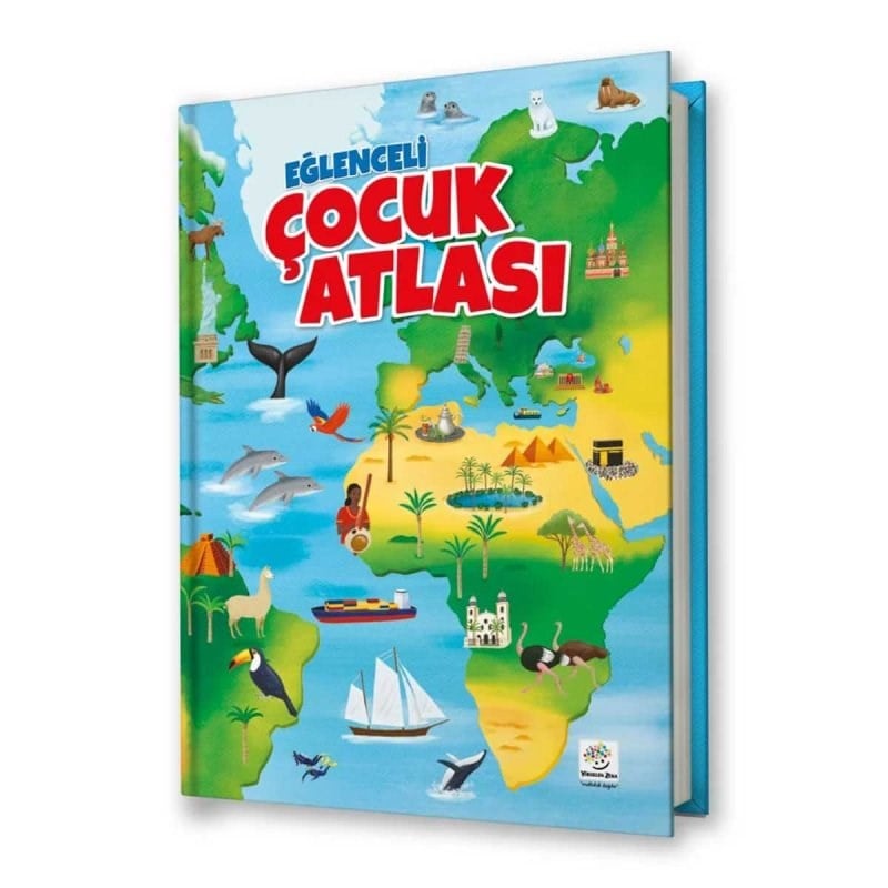 Yükselen Zeka Eğlenceli Çocuk Atlası