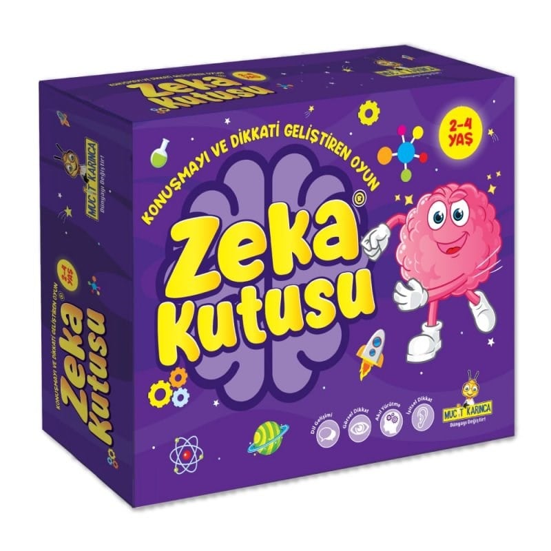 Yükselen Zeka- Zeka Kutusu – Konuşmayı Ve Dikkati Geliştiren Oyuncak (2-4 Yaş)